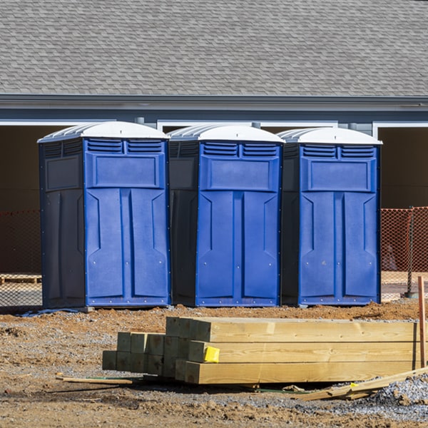 how do you ensure the porta potties are secure and safe from vandalism during an event in Slemp